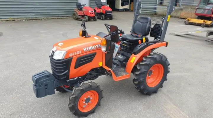 Microtracteur kubota location loiselet